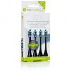 Beconfident Whitening Sonic 4-pack tootbrush heads black thumbnail 1