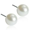 Blomdahl Natural Titanium White Pearl Vit 6 mm thumbnail 1