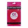 Cocoa Brown Deluxe Double Sided Pink Velvet Tanning Mitt thumbnail 1