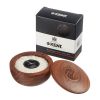 Kent Brushes Dark Oak Shaving Bowl with Luxury Shaving Soap 120 g thumbnail 1