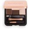 Makeup Revolution Brow Sculpt Kit Dark thumbnail 1