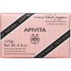 APIVITA Natural Soap Soap with Rose & Black Pepper 125 ml thumbnail 1