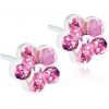 Blomdahl Medical Plastic  Flower 6mm Light Rose thumbnail 1