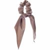 Dazzling Scrunchie Tail Velvet  Beige thumbnail 1