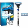 Gillette Mach3 Turbo Men's Razor - 2 Blades thumbnail 1