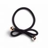 Ia Bon Hair Tie With Gold Bead Black thumbnail 1