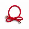 Ia Bon Hair Tie With Gold Bead Red thumbnail 1