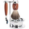 Mühle Vivo Shaving Set Plum Wood Pure Badger Fusion thumbnail 1