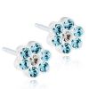 Blomdahl Medical Plastic  Daisy 5mm Aquamarine thumbnail 1
