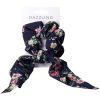 Dazzling Hår scrunchie tail blommig Blå thumbnail 1