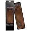 Poze Hairextensions Poze Hiusnauha aitohius 7BN Mocca Brown 50cm thumbnail 1