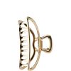 Kitsch Gold Open Shape Claw Clip thumbnail 1