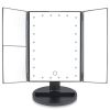 Rio 24 LED Touch Dimmable Cosmetic Makeup Mirror With 2X &amp; 3X Magnification thumbnail 1