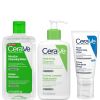 CeraVe Hydrating 3 Step Double Cleanse and Moisturise Bundle thumbnail 1