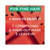 Garnier Ultimate Blends Plumping Hair Food Watermelon 3-in-1 Mask Treatment 390ml thumbnail 5