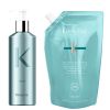 Kérastase Bain Force Architecte Refill Pouch and Refillable Bottle Bundle thumbnail 1