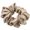 Lenoites Mulberry Silk Scrunchie, Antique Gold thumbnail 1