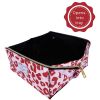 The Flat Lay Co. Open Flat Box Bag - Pink Leopard thumbnail 2