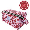 The Flat Lay Co. Open Flat Box Bag - Pink Leopard thumbnail 3