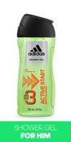 Adidas Active Start Shower Gel 250 ml thumbnail 1