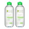 Garnier Micellar Water Facial Cleanser Combination Skin 400ml Duo Pack thumbnail 1