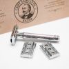 Captain Fawcett Fully Adjustable Double Edged Razor thumbnail 1