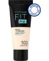 Fit Me Matte + Poreless Foundation, 103 Pure Ivory thumbnail 1