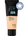 Fit Me Matte + Poreless Foundation, 334 Warm Tan thumbnail 1