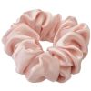 Lenoites Mulberry Silk Scrunchie, Pearl Pink thumbnail 1