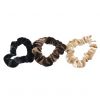 By Lyko 3 Pack ohut samettiscrunchie Brown thumbnail 1