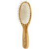 Tek Big Oval Brush In Olive Wood With Short Wooden Pins thumbnail 1