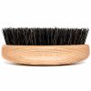 Tek Oval Military Style Hair/Beard Brush With Wild Boar Bristles thumbnail 1