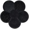 Make Up Store Silicone Brush Cleaner Black Flower thumbnail 1
