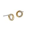 Snö Of Sweden Colline Small Earring 8 mm – Gold/Clear thumbnail 1