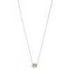 Snö Of Sweden Connected Pendant Necklace 42 cm – Gold/Clear thumbnail 1