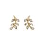 Snö Of Sweden Minna Small Earring 8 mm – Gold/Clear thumbnail 1