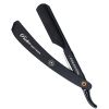 Parker Shaving PTBMETAL-Black Steel Push Type Barber/Straight Raz thumbnail 1