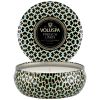 Voluspa 3-Wick Tin Candle Frech Linen 40h thumbnail 1
