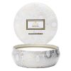 Voluspa 3-Wick Tin Candle Mokara 40h thumbnail 1