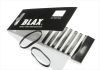 Blax Snag Free Hair Elastics Black 8pcs thumbnail 1