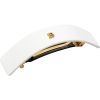 Balmain Cellulose Acetate Barrette Pour Cheveux White thumbnail 1