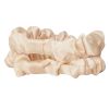 By Bangerhead Silk Way Skinny Scrunchies Pure Silk Champagne (2 pcs) thumbnail 1