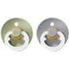 BIBS Colour Natural Rubber Size 2: 6+ months tutti Sage Night / Cloud Night 2 kpl thumbnail 1