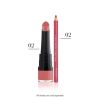 Bourjois Rouge Velvet The Lipstick Mattahuulipuna Sävy 02 Flaming’ Rose 2,4 g thumbnail 3