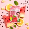Eveline Cosmetics Look Delicious Watermelon & Lemon Kosteuttava Ja Kirkastava Naamio Väsyneelle Iholle 10 ml thumbnail 3