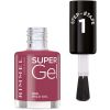 Rimmel Super Gel geelikynsilakka – UV/LED-lamppua ei tarvita Sävy 030 Wild Gal 12 ml thumbnail 4