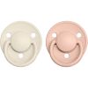BIBS De Lux Natural Rubber Size 1: 0+ months tutti Ivory / Blush 2 kpl thumbnail 1