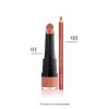 Bourjois Rouge Velvet The Lipstick Mattahuulipuna Sävy 01 Hey Nude! 2,4 g thumbnail 4