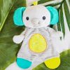 Bright Starts Snuggle&amp;Teethe purulelu 0 m+ Elephant 1 kpl thumbnail 4