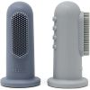 Mushie Finger Toothbrush sormihammasharja lapsille Tradewinds/Stone 2 kpl thumbnail 1